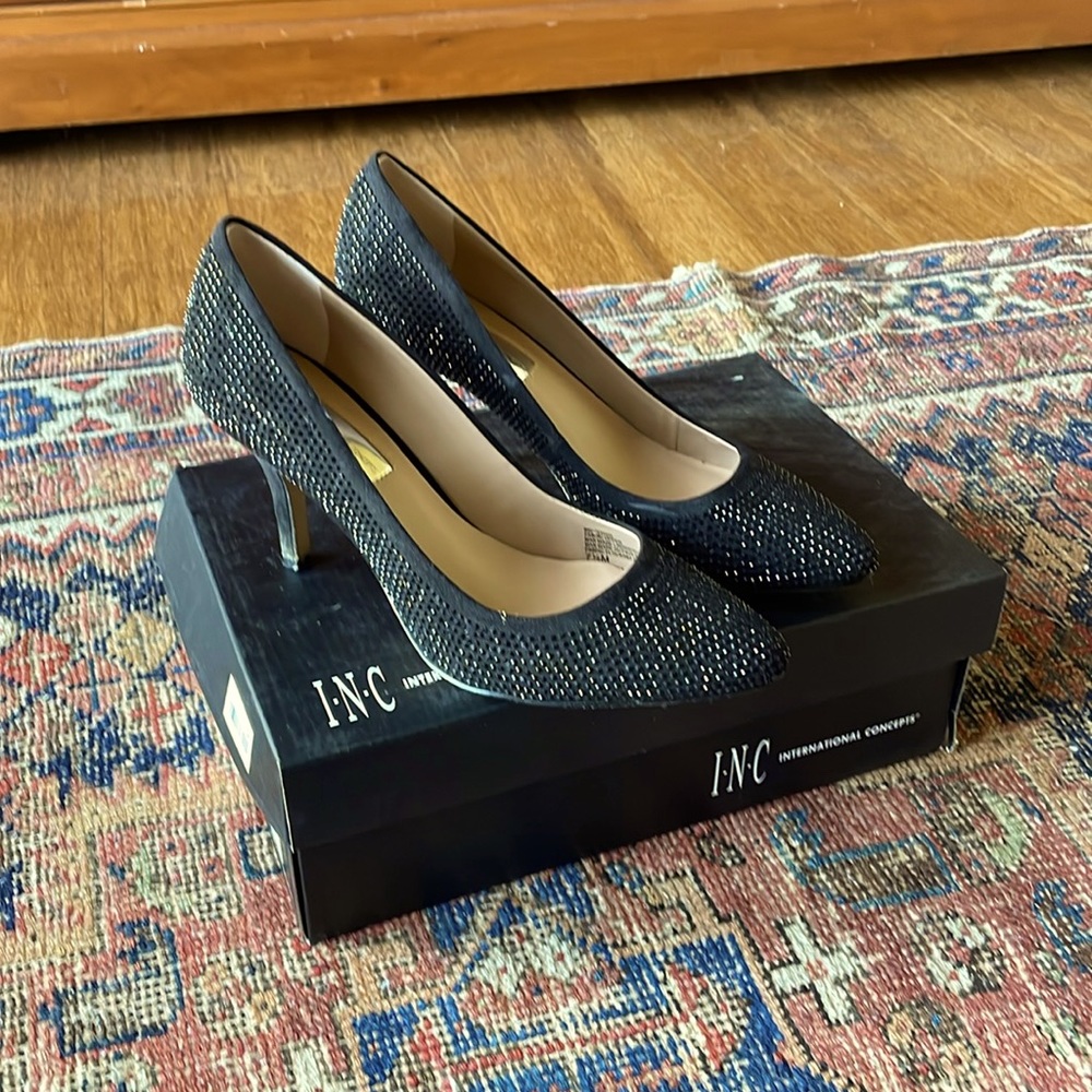 Black sued shoes